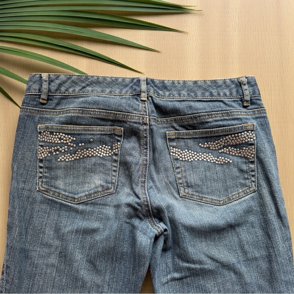 MICHAEL KORS Jeans – Size 6P – Petite Bootcut with Studded Back Pockets - Picture 5 of 9